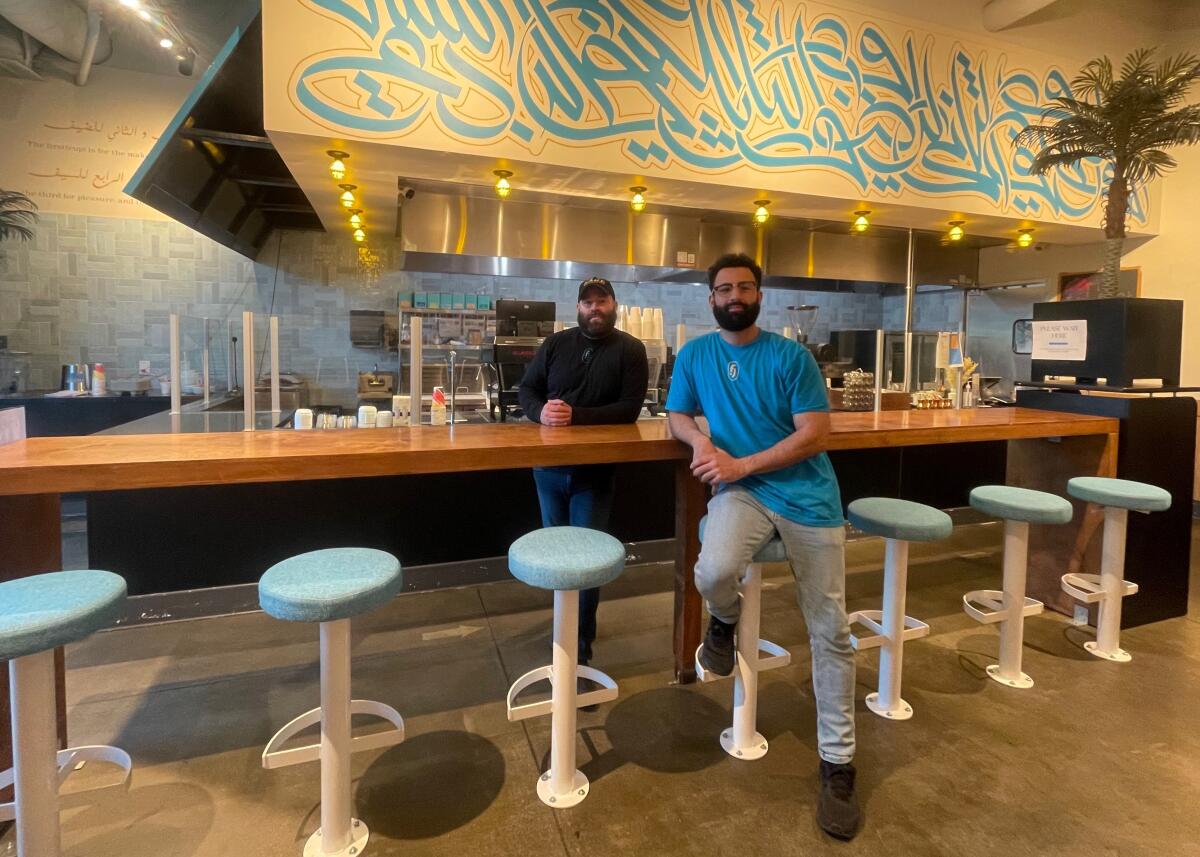 Arabic Turkish style coffee is specialty at Finjan Coffee Co